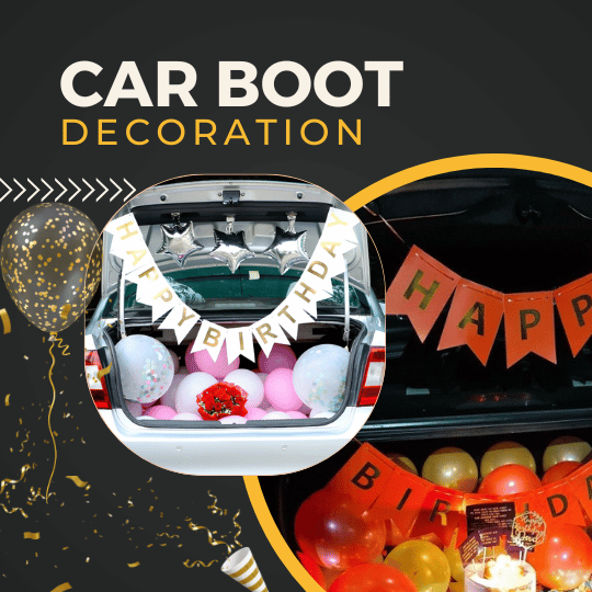 Car boot decoration