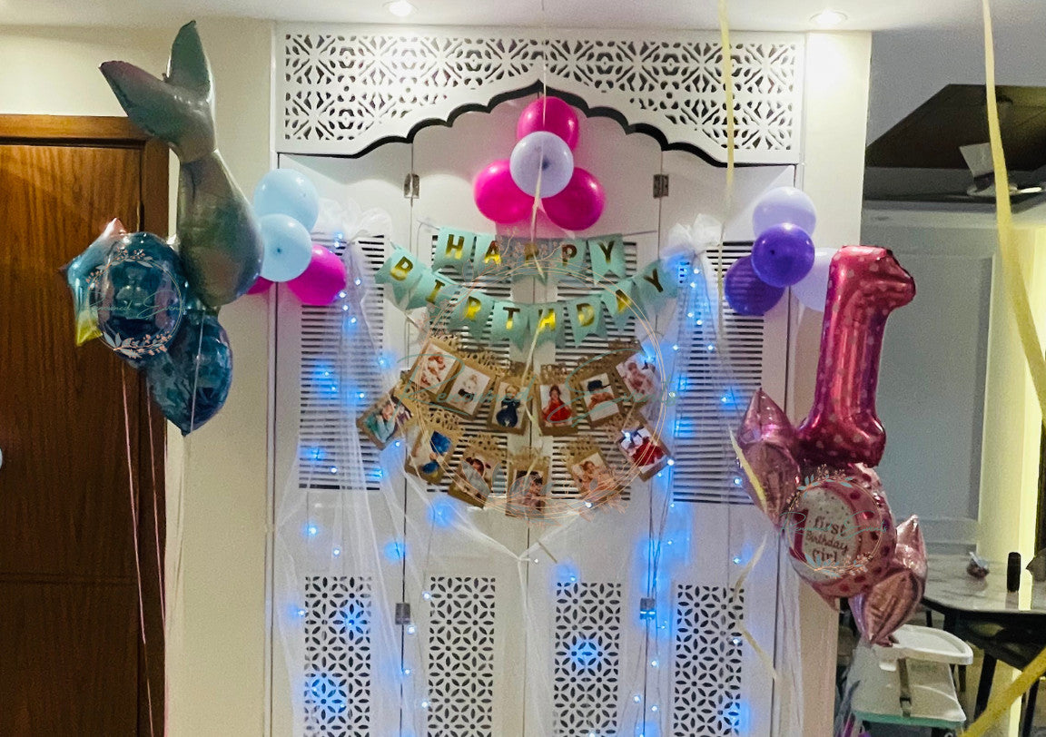 1st Birthday Decoration at Home