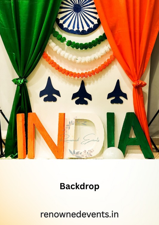Independence Day Office Decoration Package – Tricolor Decoration for Corporate Spaces