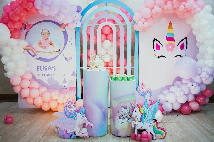 1st Birthday Decoration with Unicorn Theme