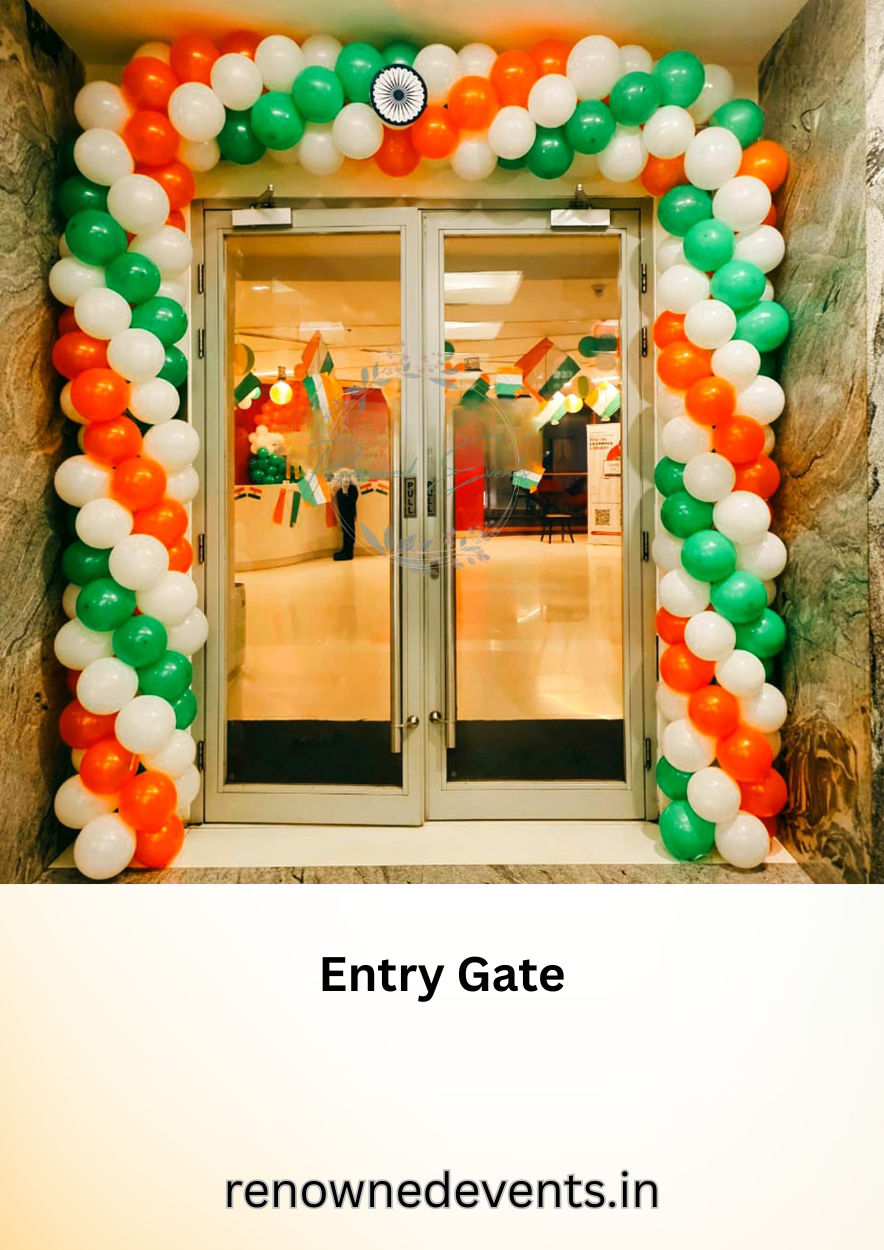 Independence Day Office Decoration Package – Tricolor Decoration for Corporate Spaces