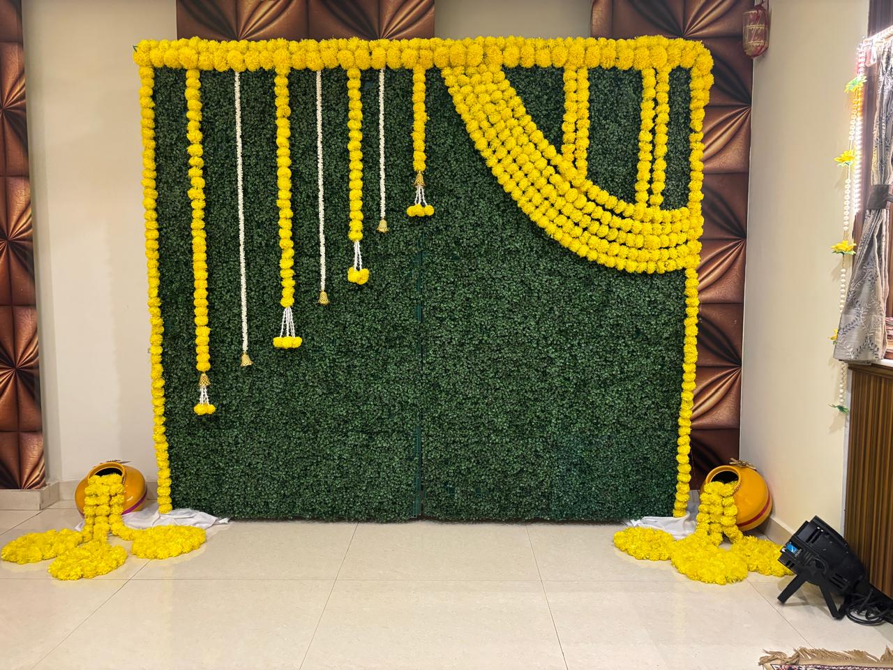Festive Backdrop for Navratri, Diwali, Ganesh Chaturthi and Indian festivals