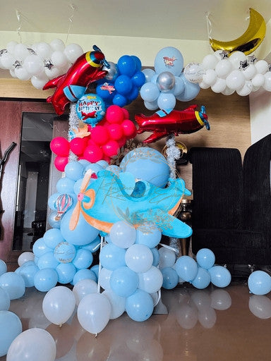 Airplane Theme Decoration for Birthday