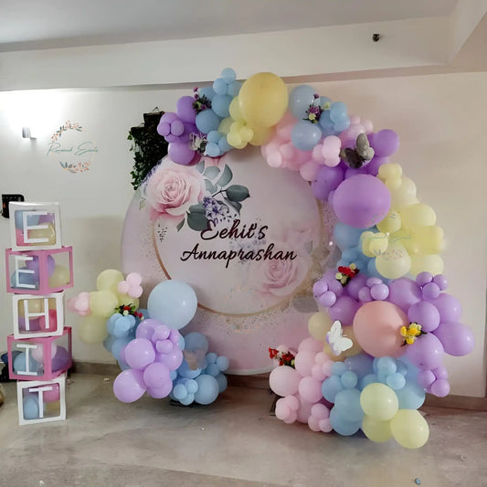Annaprashan Backdrop Decoration for Newborn Baby