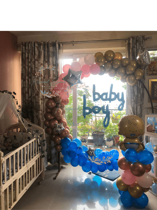 Baby Boy Welcome Decoration