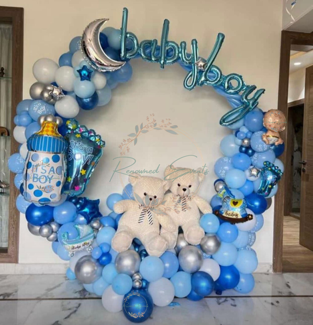 Baby Boy Welcome Decoration for Home