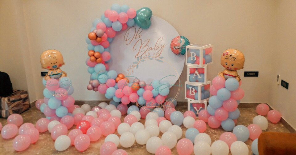 Baby Welcome Decoration with Oh Baby Board