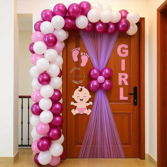 Baby girl Welcome Entry gate Decoration