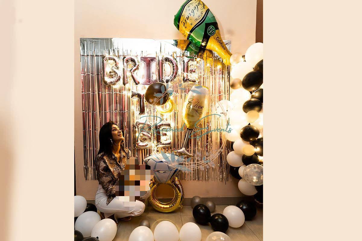Bachelorette Party Decoration with Balloon Stand