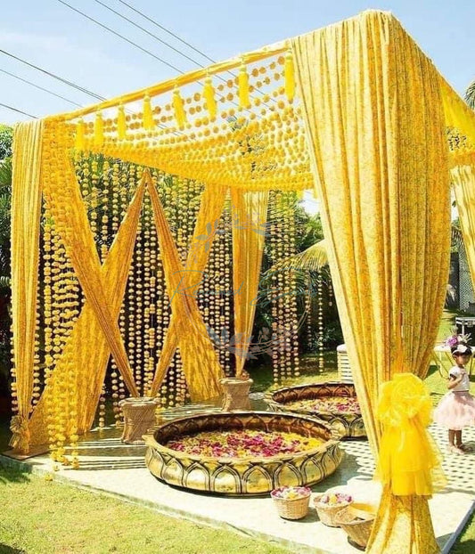 Beautiful Haldi Function Decoration