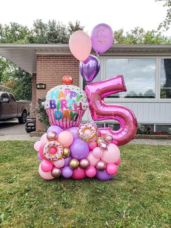 Birthday Balloon Bouquet for Her
