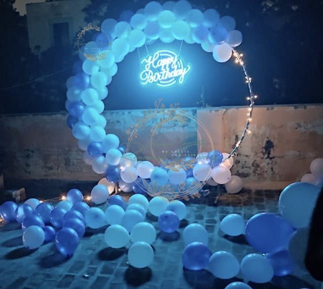Birthday Boy Decoration with HAPPY BIRTHDAY LED