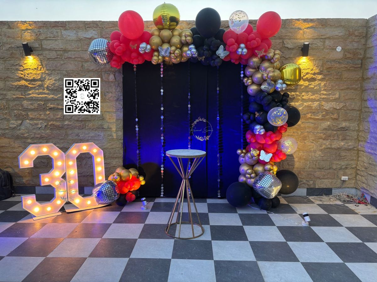 Bollywood Theme Backdrop for Party