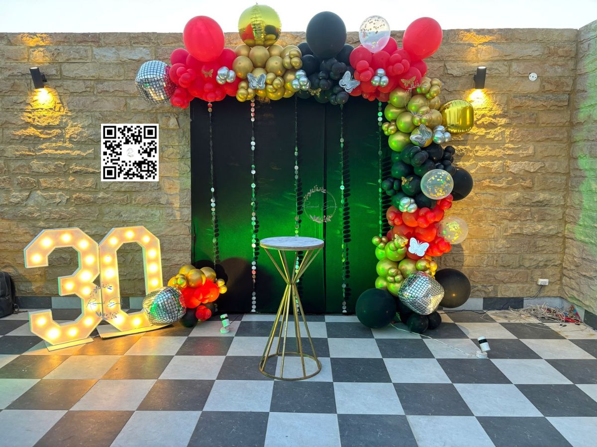 Bollywood Theme Backdrop for Party