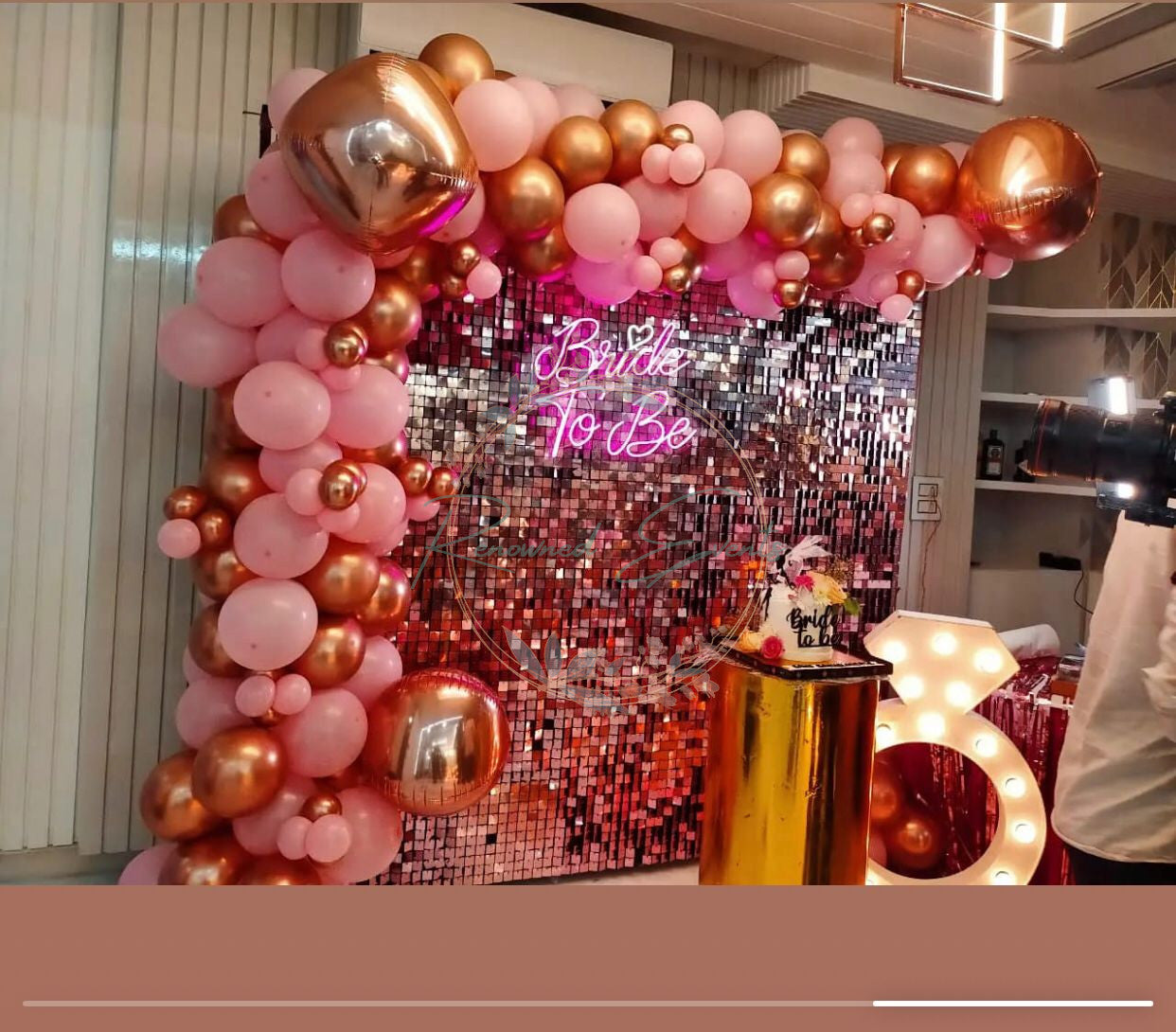 Bride To Be Setup with Sequen