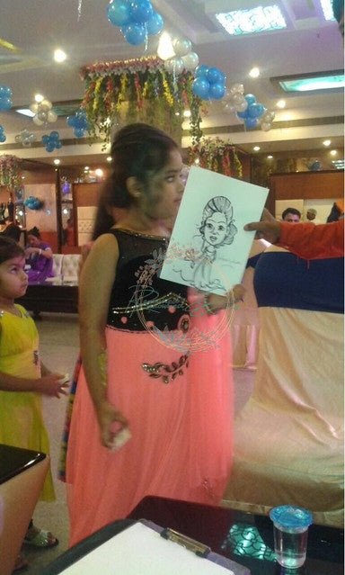 Caricature artist for Kids Party or Corporate Events