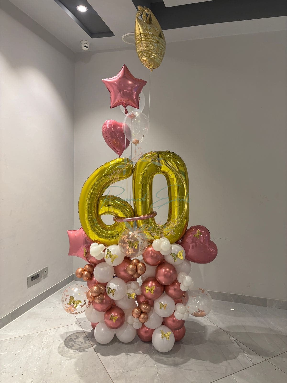 Celebrating 60 years of awesomeness With Helium Balloon Bouquet