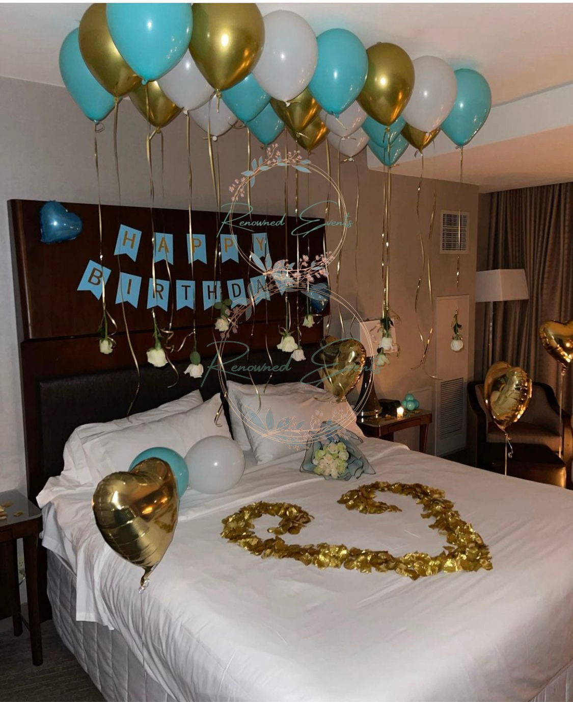 Happy Birthday Decoration with Banner