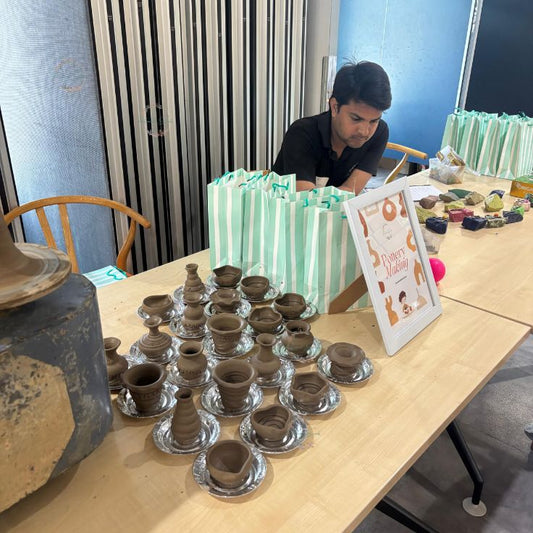 Pottery Making for kids party