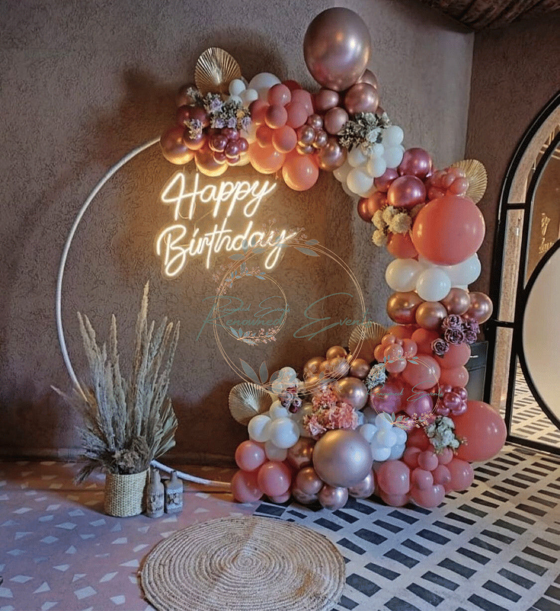 Ring Decoration on Birthday for Girl