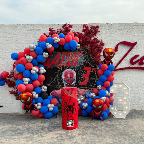 Spectacular SpiderMan Party Decor for kids Theme Birthday Party