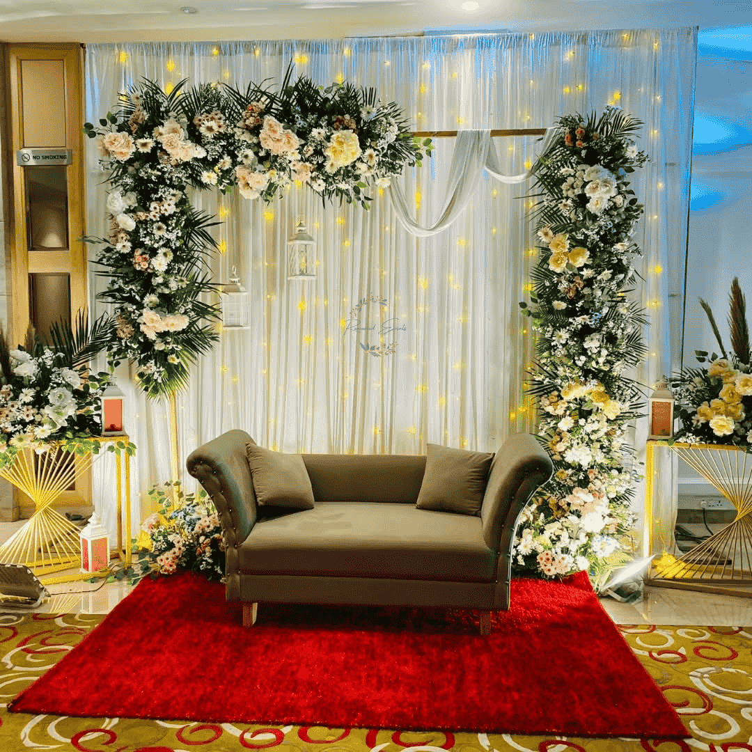 Trending Roka Ceremony Backdrop Decor in Gurgaon | Noida | Jaipur| Dehradun Renowned Events