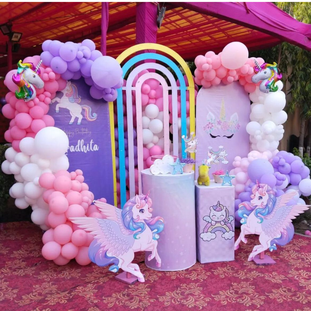 1st Birthday Decoration with Unicorn Theme