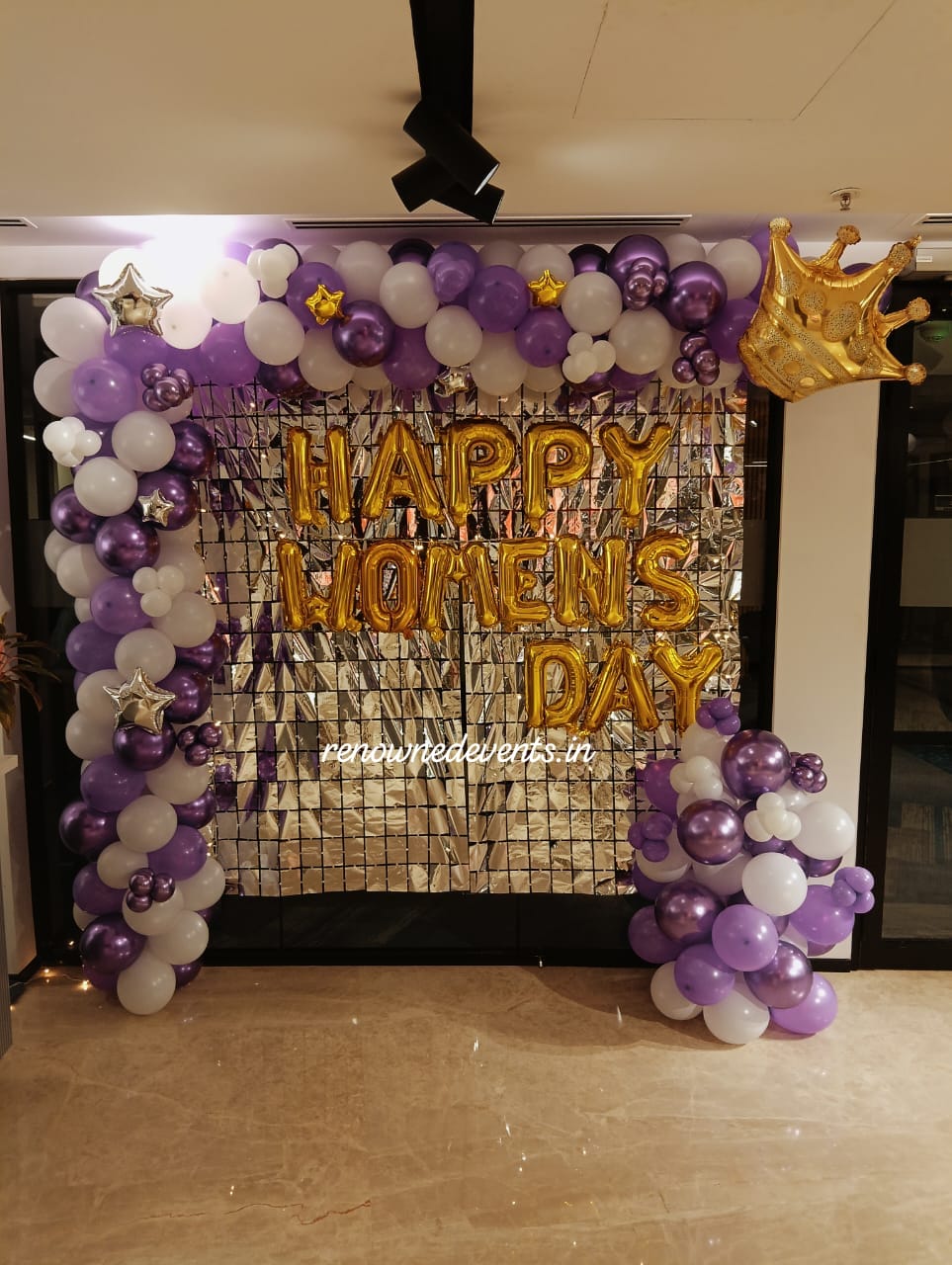 Women's Day Balloon Decoration arch