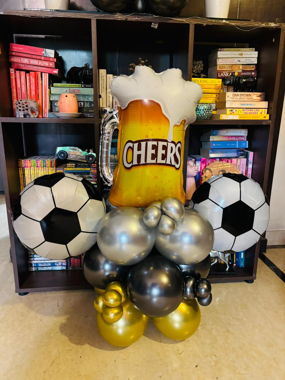 Aged to Perfection – Milestone Birthday Balloon Bouquet