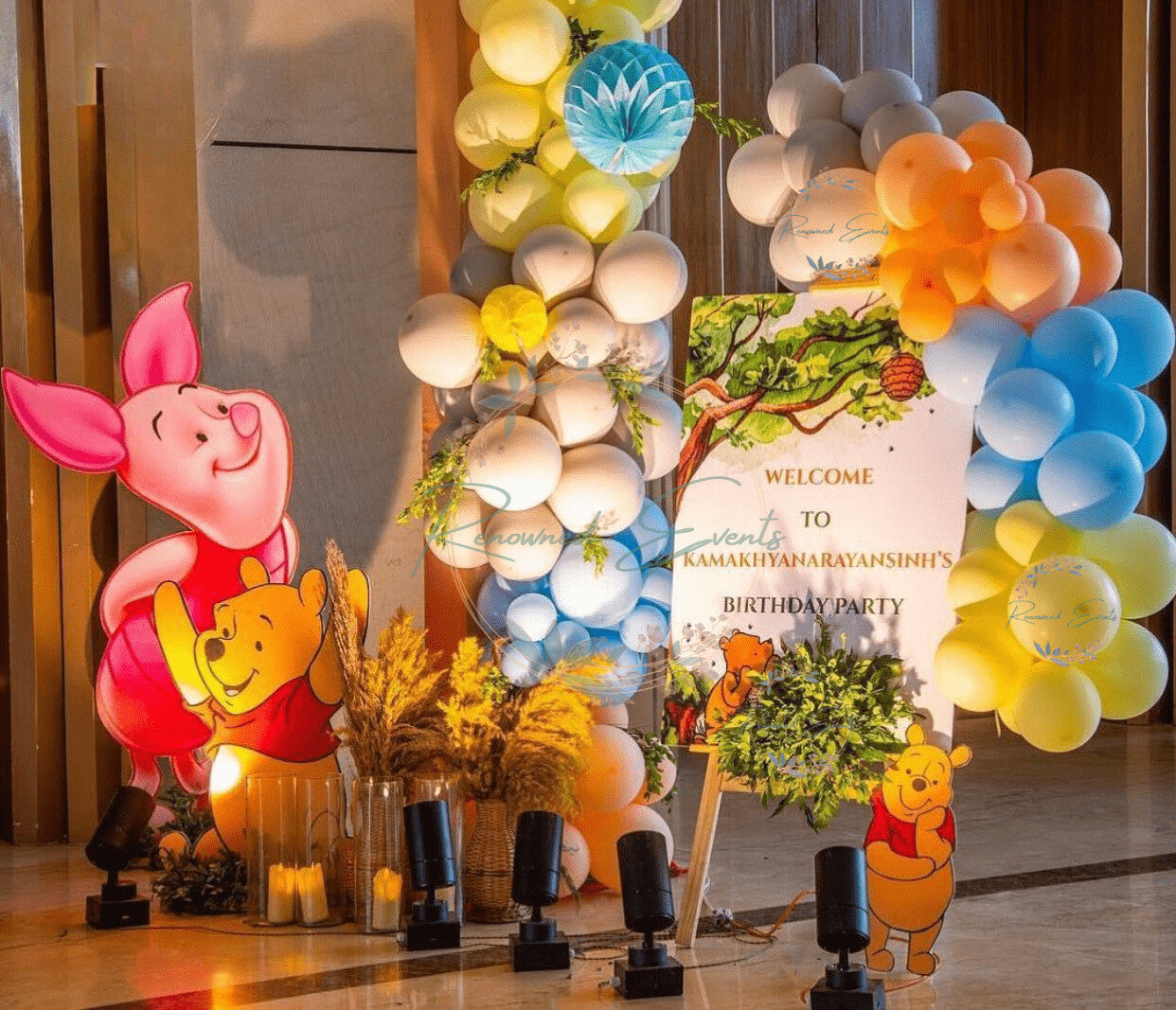Winnie-the-Pooh Theme Party Decoration
