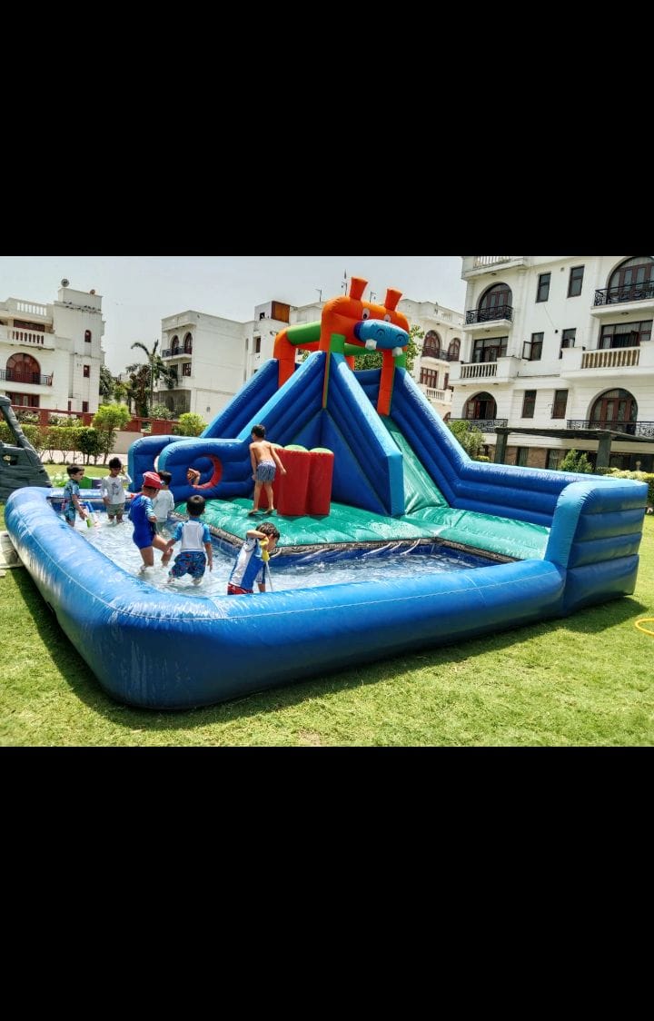 Inflatable Water Bouncer for Toddlers & Kids – Easy-Setup