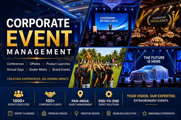 Corporate Event Management Company in Gurgaon & Noida | Conferences, Offsites & Brand Events