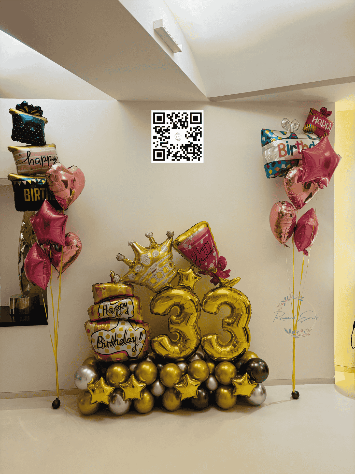 Celebrate a milestone 25th birthday in style with Special Balloon Bouquet