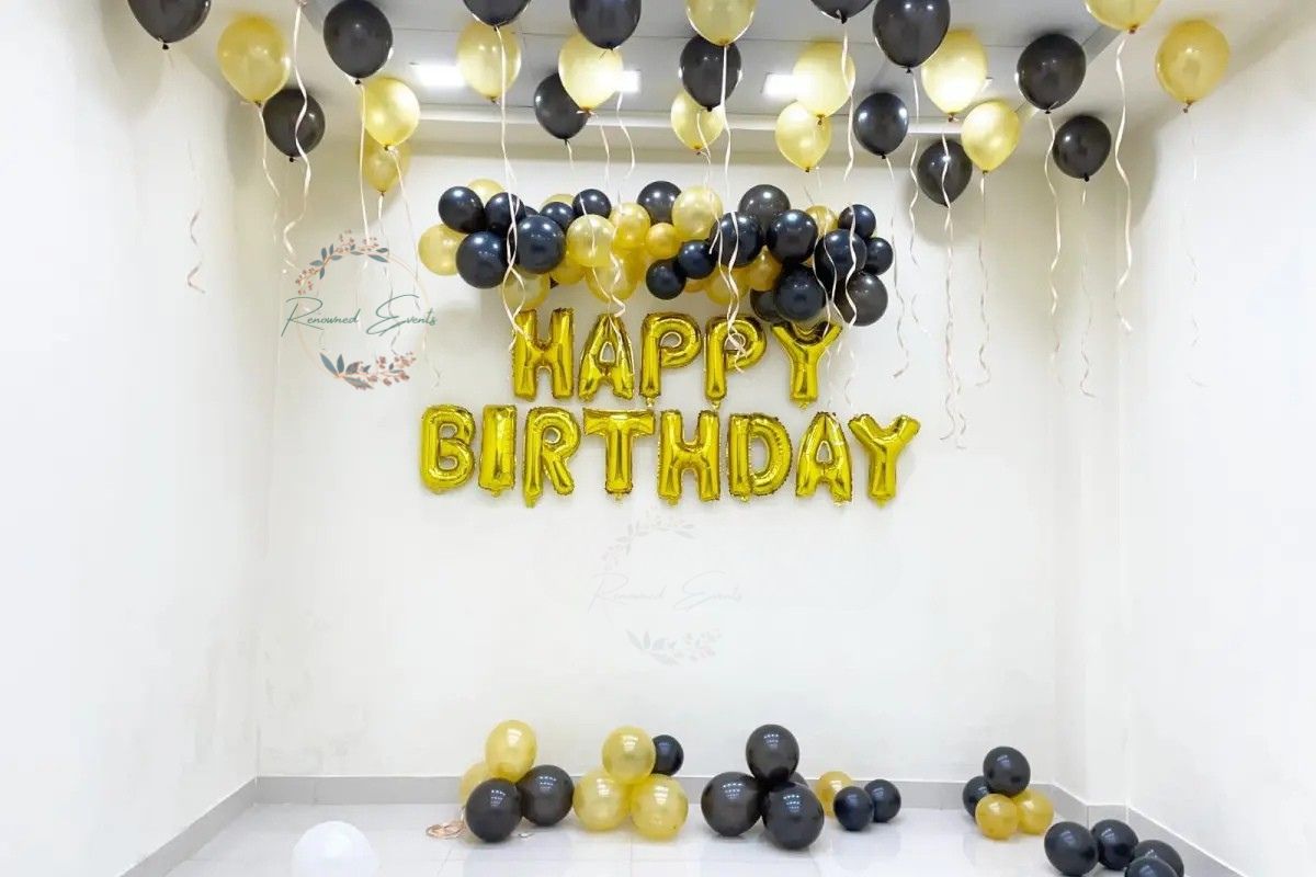 Basic Birthday Decoration at home