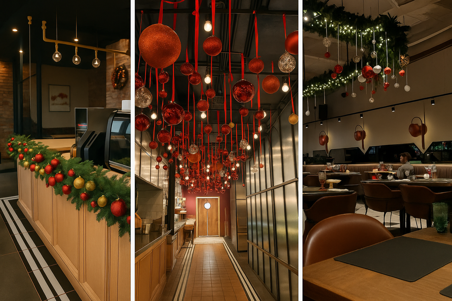 Luxury Christmas Decoration for Restaurants, Corporate offices & Cafes