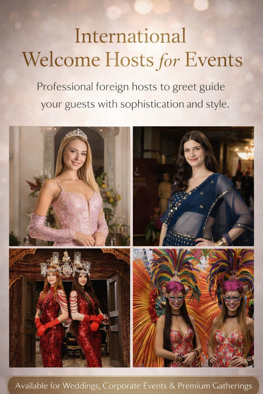 Welcome Host for Events | Professional Party Welcome Host – Renowned Events