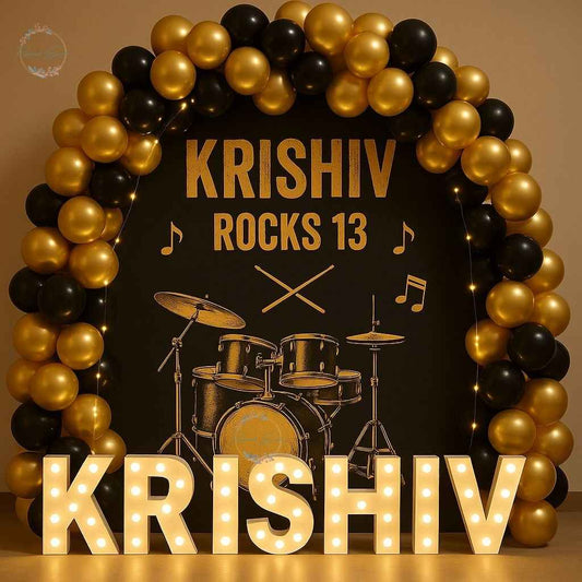 Music Theme kids party decoration -It’s Party Time!