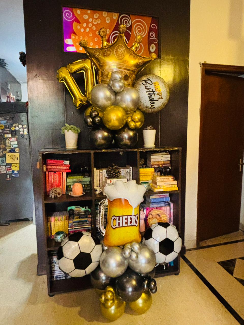 Aged to Perfection – Milestone Birthday Balloon Bouquet